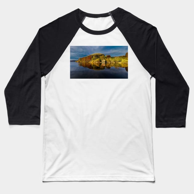 The Duke of Portland Boathouse, Ullswater Baseball T-Shirt by davehudspeth